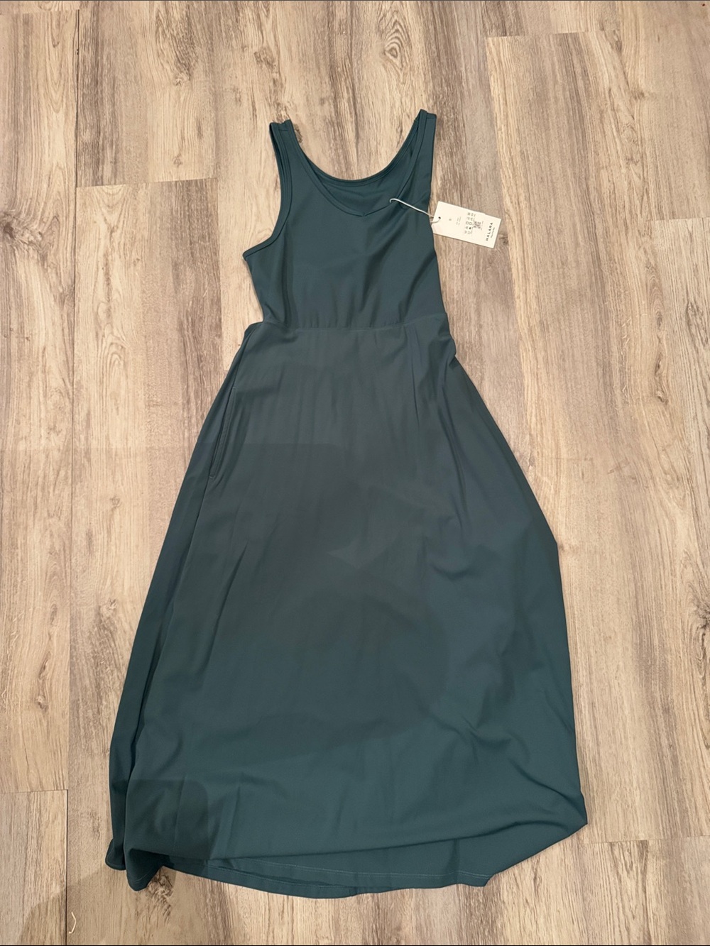 HALARA Dark Teal Tank Maxi Dress size S